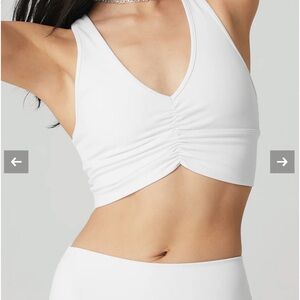 ALO Yoga Wild Thing Bra - White